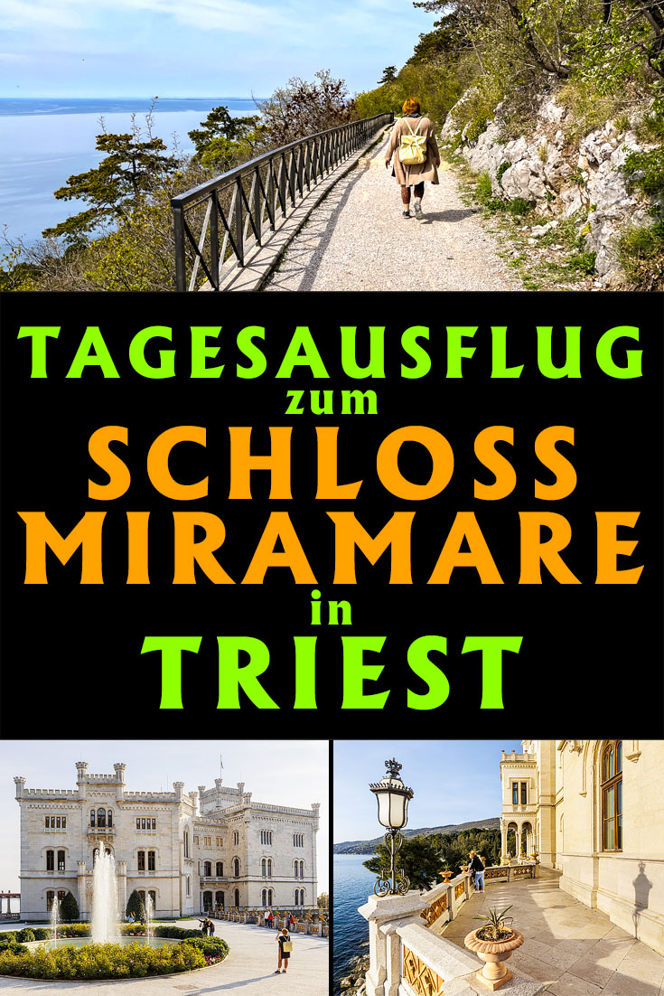 Triest: Wanderung zum Schloss Miramare. Reisebericht mit Erfahrungen zu Sehenswürdigkeiten, den besten Fotospots sowie allgemeinen Tipps.