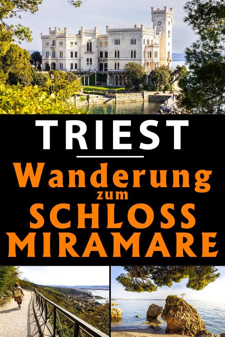 Triest: Wanderung zum Schloss Miramare. Reisebericht mit Erfahrungen zu Sehenswürdigkeiten, den besten Fotospots sowie allgemeinen Tipps.