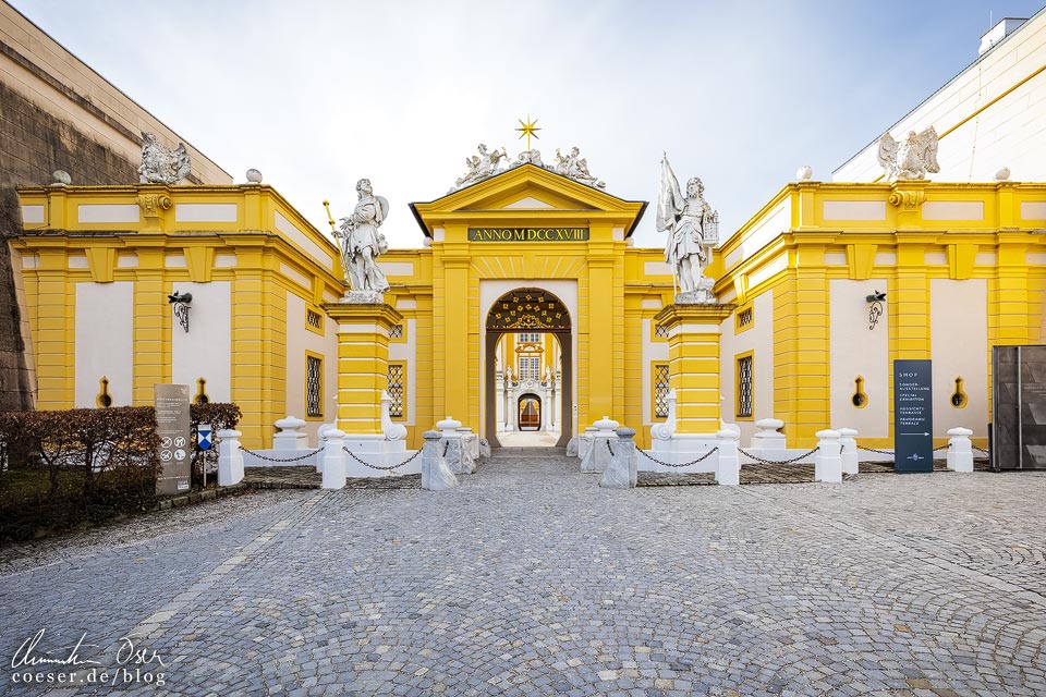 Hauptportal im Stift Melk