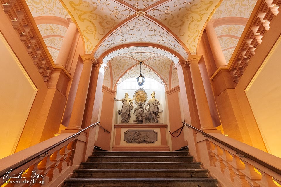 Kaiserstiege im Stiftsmuseum im Stift Melk