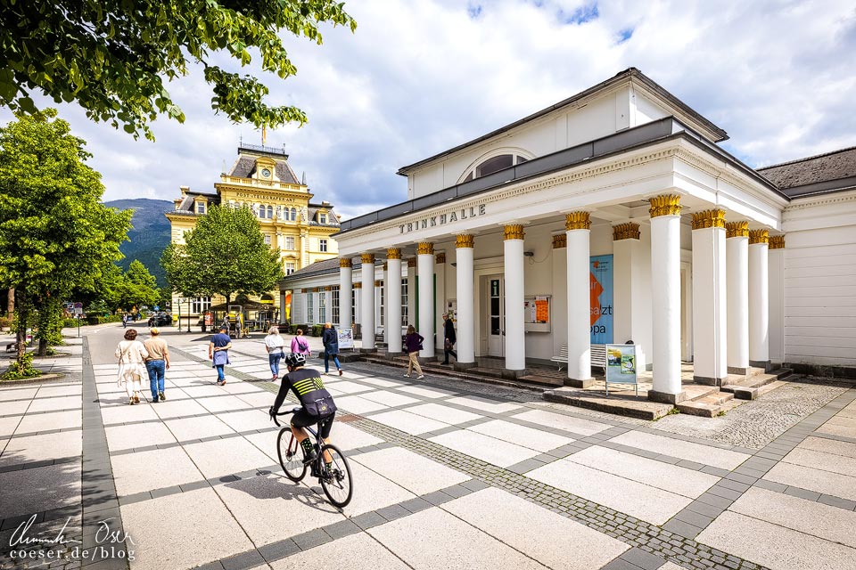 Trinkhalle und altes Post- und Telegraphenamt in Bad Ischl