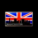 Reisesouvenir-Magnet aus Manchester, England