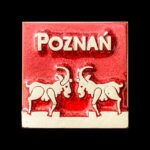 Reisesouvenir-Magnet aus Posen, Polen