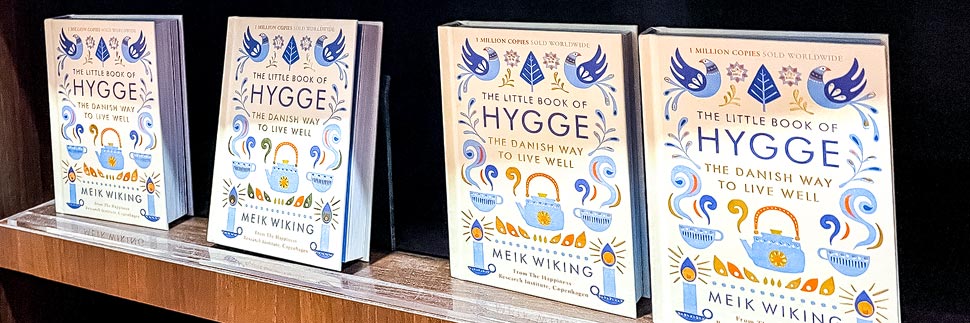 Buch "Hygge" von Meik Wiking in Kopenhagen