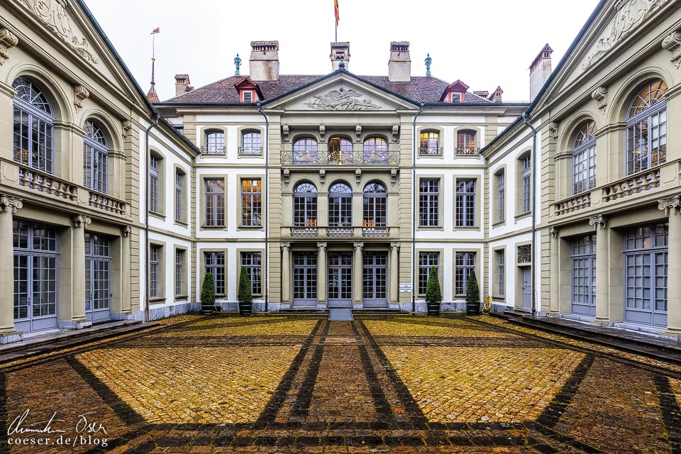 Spätbarockes Stadtpalais Erlacherhof in Bern