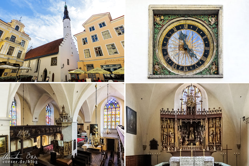 Fotos aus der Heilig-Geist-Kirche in Tallinn