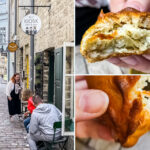 Mit Kraut gefüllte Teigtaschen im Cafe KIOSK NO 2 in Tallinn