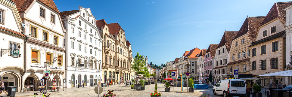 Der Stadtplatz in Steyr