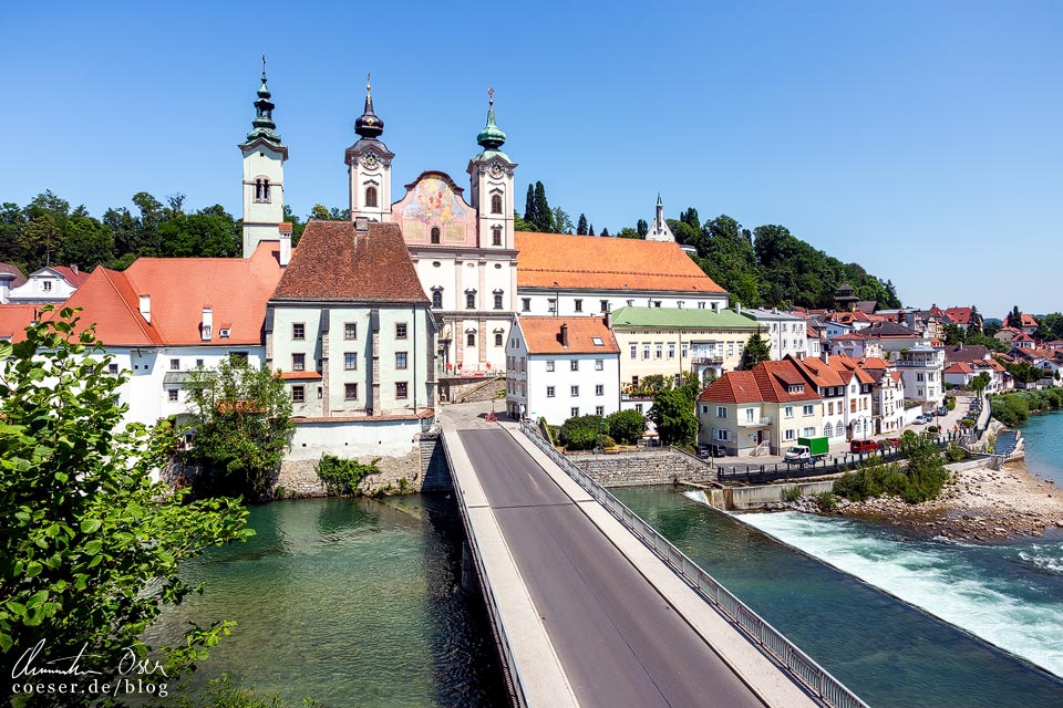 Aussichtspunkte / Fotospots Steyr: Zwischenbrücken