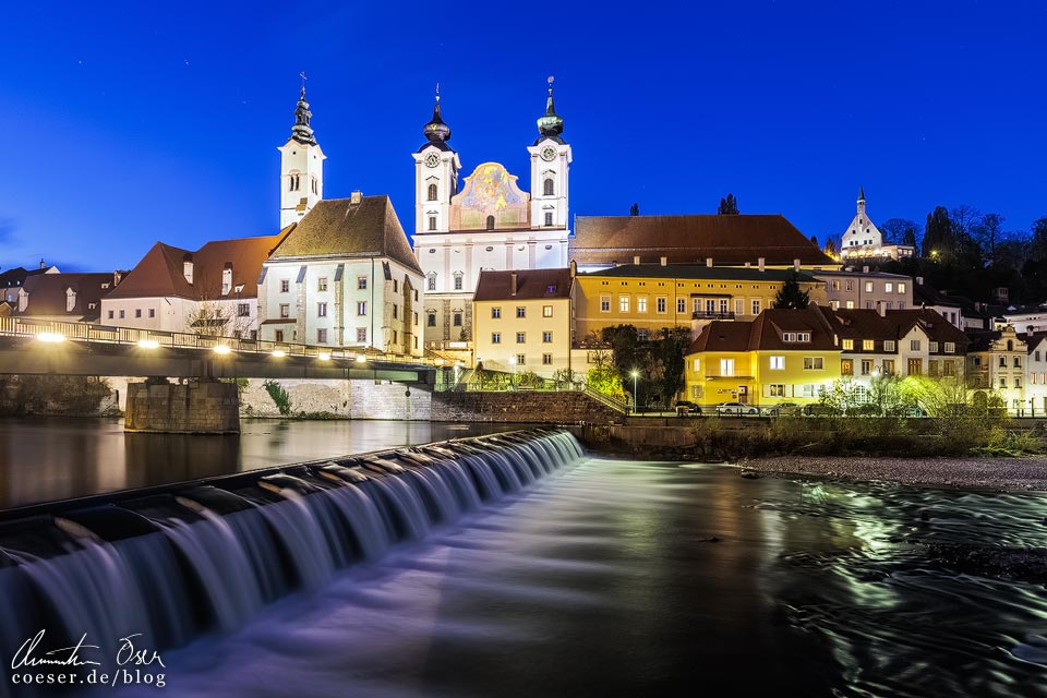 Aussichtspunkte / Fotospots Steyr: Zwischenbrücken