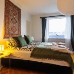 Schlafzimmer 1 in einem privaten Apartment in Reykjavik