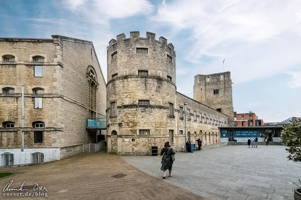 Außenansicht des Oxford Castle Quarter