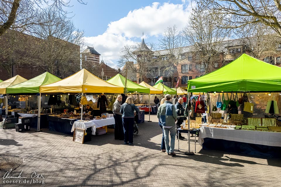 Der Markt Gloucester Green Outdoor Market in Oxford