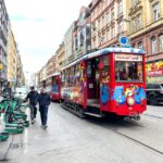 Die Sonderstraßenbahn Ebbelwei-Express in Frankfurt