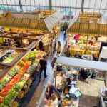 Blick in die Kleinmarkthalle in Frankfurt