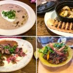 Garnelen im Tontopf, Pilzsuppe, Lammkeule und Lammfilet im Höfnin Restaurant in Reykjavik