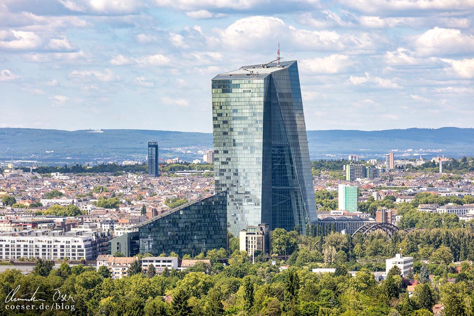 Neue EZB-Zentrale in Frankfurt am Main