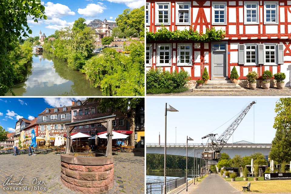 Eindrücke und Fotos aus der Fachwerk-Altstadt Höchst in Frankfurt am Main