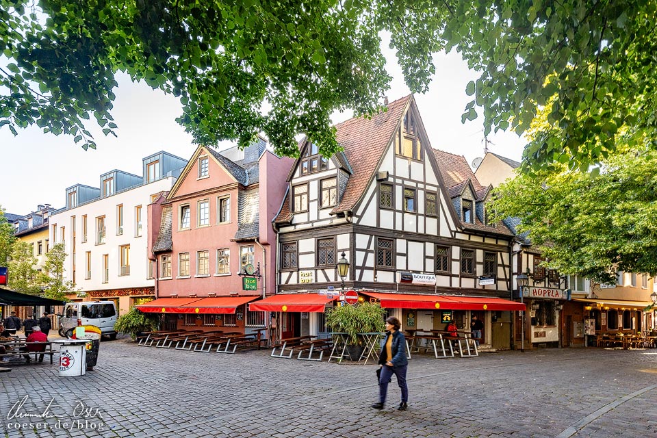 Fachwerkhaus im Stadtteil Alt-Sachsenhausen in Frankfurt am Main