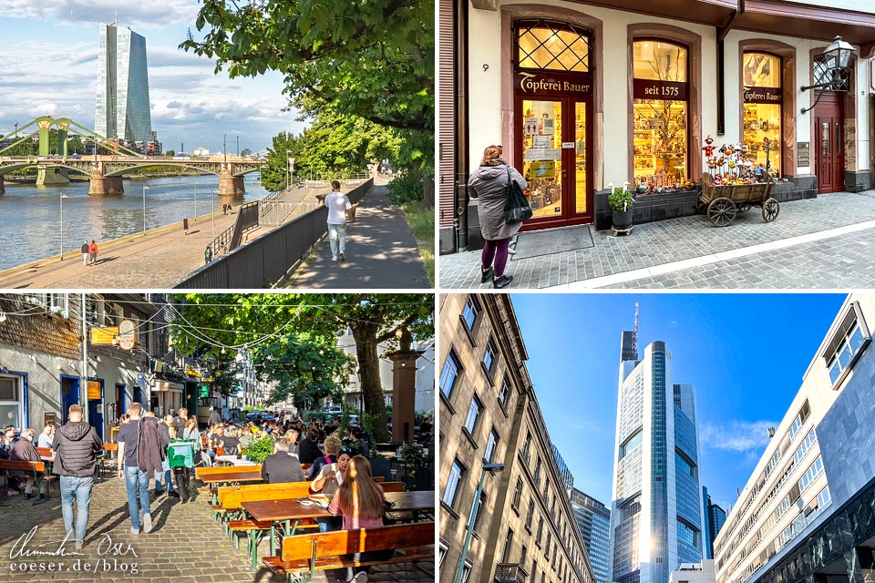 Impressionen von einem Spaziergang durch Frankfurt am Main