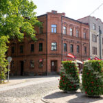 Außenansicht der Apartments Vitenberg in Cesis, Lettland