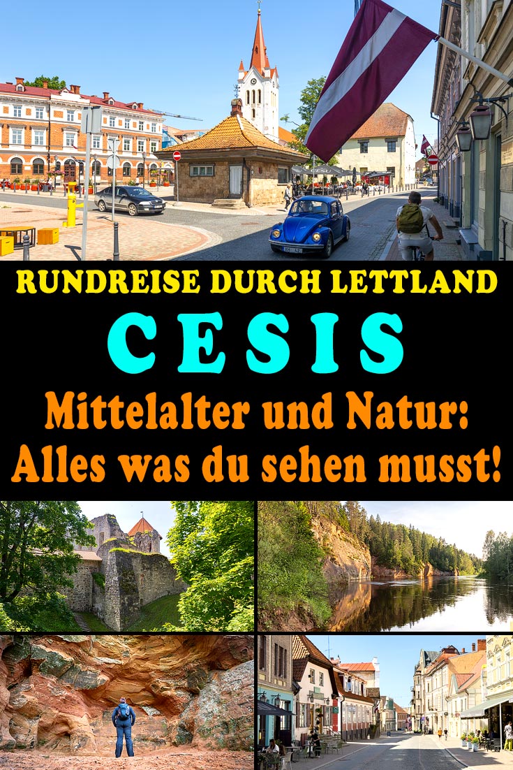 Reisebericht Cesis: Rundreise durch Lettland mit dem Mietwagen, Erfahrungen zu Sehenswürdigkeiten, Fotospots sowie allgemeine Tipps.