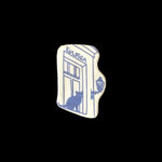 Reisesouvenir-Magnet aus Kuldiga, Lettland