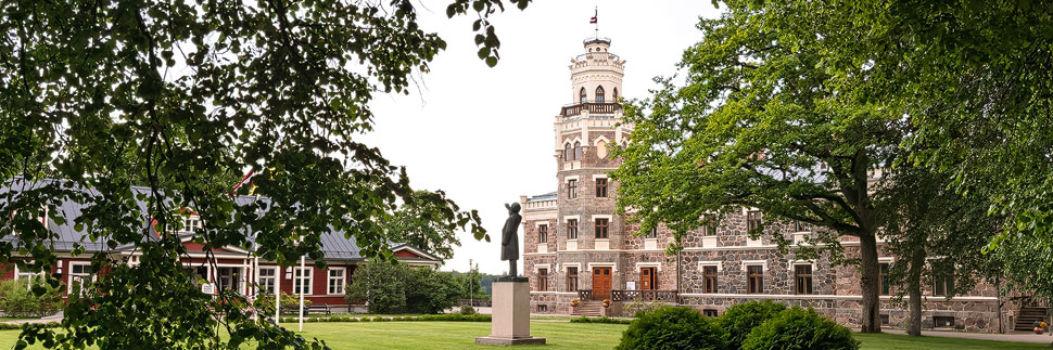 Das Neue Schloss in Sigulda, Lettland