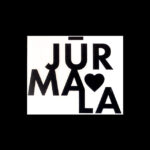 Reisesouvenir-Sticker aus Jürmala, Lettland