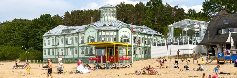 Ehemaliges Seebad in Jürmala, Lettland