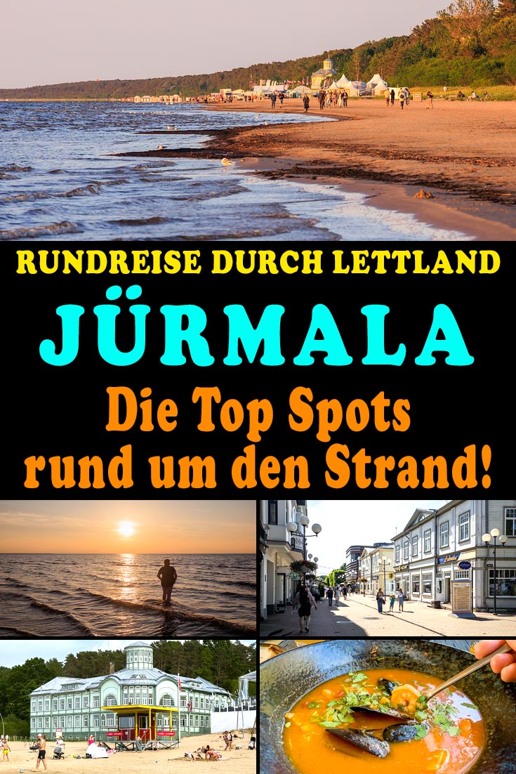 Jürmala auf einer Rundreise durch Lettland: Reisebericht mit Erfahrungen zu Sehenswürdigkeiten, den besten Fotospots sowie vielen Tipps.