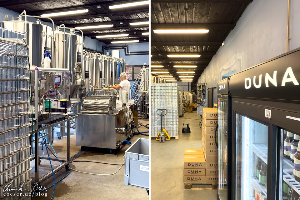 Craft Beer Brauerei Duna in Kuldiga, Lettland