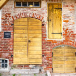 Detailansicht des SĪMANIS Boutique Hotel in Kuldiga, Lettland