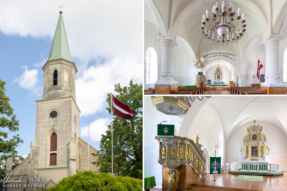 Katharinenkirche in Kuldiga, Lettland