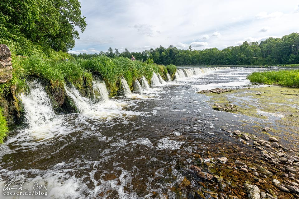 Wasserfall Ventas Rumba in Kuldiga, Lettland