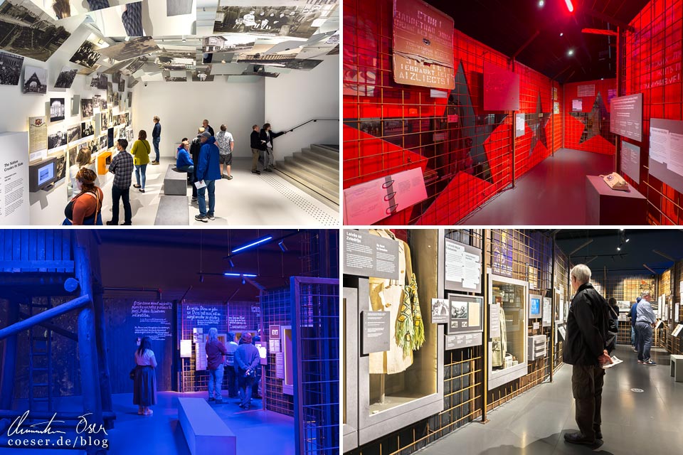 Innenansichten des Okkupationsmuseums in Riga, Lettland