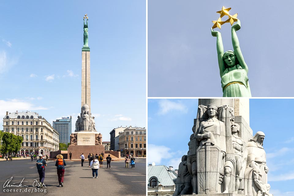 Freiheitsdenkmal in Riga, Lettland