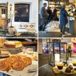 Zimtschnecken im Café Det Lille Kaffekompaniet und Pralinen bei Fjåk chocolate Shop & Café in Bergen