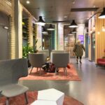 Aufenthaltsbereich im Hotel Citybox Oslo