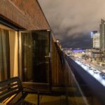 Balkon im Doppelzimmer im Forenom Aparthotel Oslo