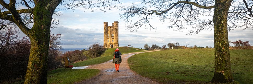 Der Broadway Tower in den Cotswolds
