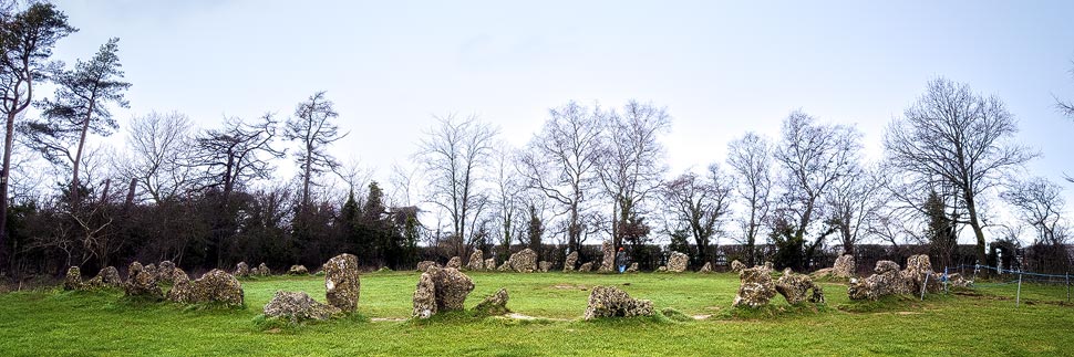 Die Rollright Stones in den Cotswolds