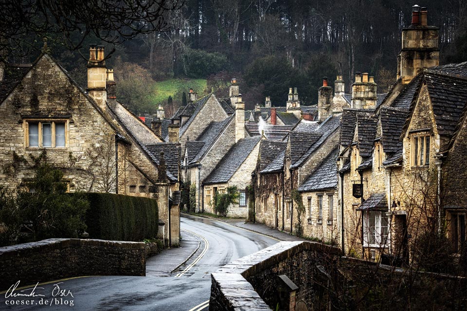 Fotospot Hauptstraße in Castle Combe, Cotswolds