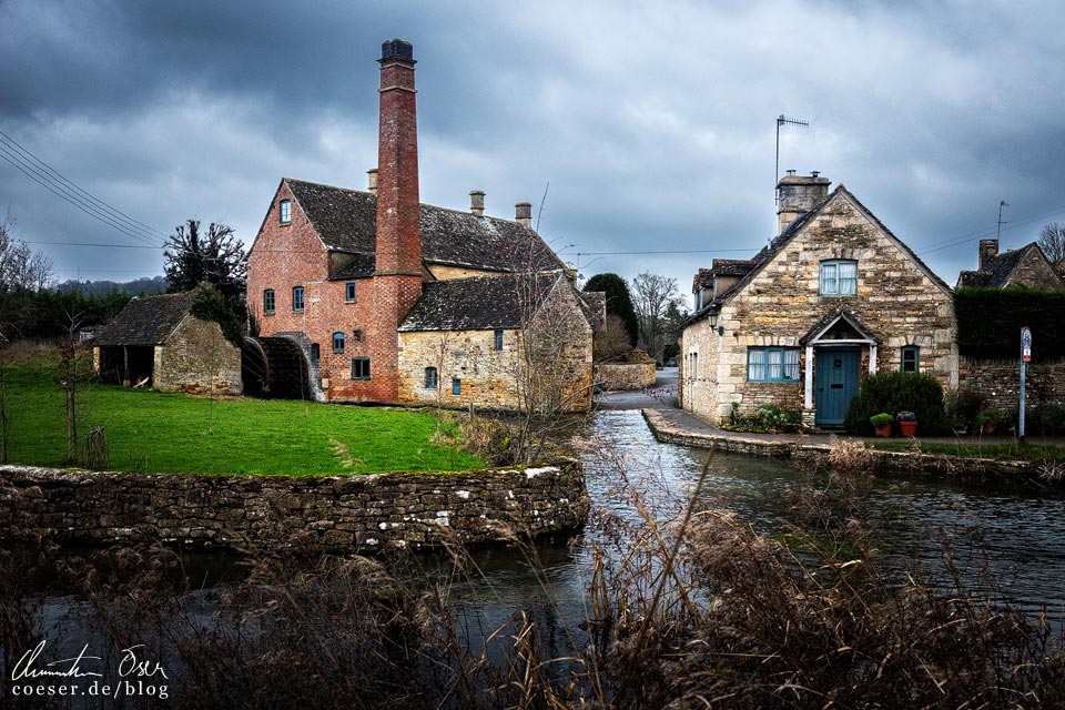 The Old Mill (Alte Kornmühle) in Lower Slaughter, Cotswolds