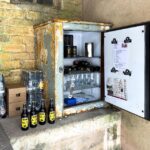 Honesty Box in der Dunnington Brewery in Stow-on-the-Wold, Cotswolds