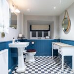 Bad im Doppelzimmer im Hotel The Stag at Stow in Stow-on-the-Wold