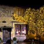 Außenansicht des The Porch House Pubs in Stow-on-the-Wold, Cotswolds