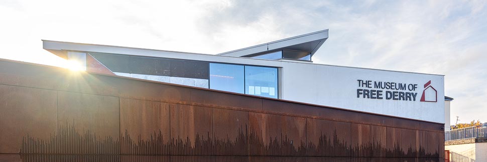 Museum of Free Derry in Derry/Londonderry, Nordirland