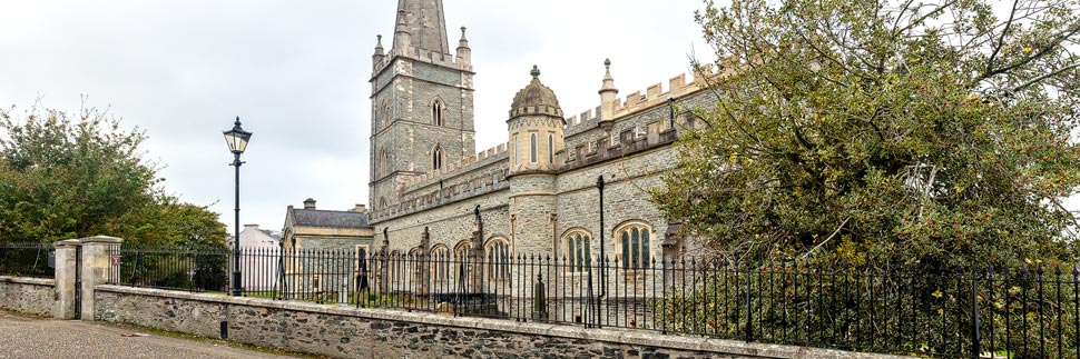 St Columb's Cathedral in Derry/Londonderry, Nordirland