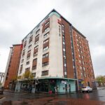 Außenansicht des Hotel ibis Belfast City Centre in Belfast, Nordirland